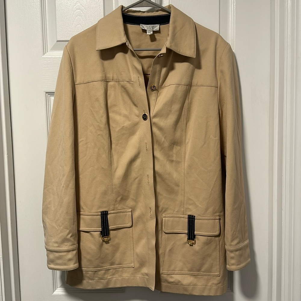 St. John Sport Tan Blazer